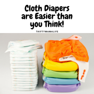 Cloth Diapers are Easier than you Think!
