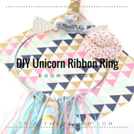 DIY Unicorn Ribbon Ring